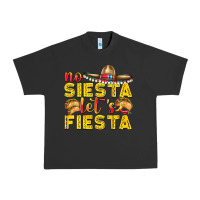 Pigment Black No Siesta Let's Fiesta Urban Heavy Tee - texasbilliewilder