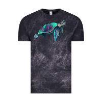 Cloud Black turtle Vintage Tee - RanaPortraitStore