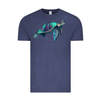 Vintage Denim turtle Vintage Tee - RanaPortraitStore