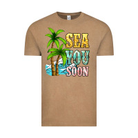 Vintage Coffee Sea you soon Vintage Tee - NancyCooperArtShop