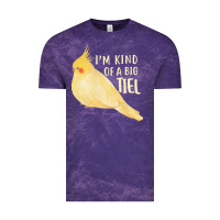 Cloud Purple cockatiel t  shirt i’m kind of a big tiel t  shirt Vintage Tee - linhVisuals