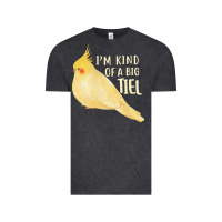 Vintage Black cockatiel t  shirt i’m kind of a big tiel t  shirt Vintage Tee - linhVisuals