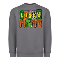 Storm St. Patrick's lucky mama Heavyweight Sweatshirt - OliviaCreatesArt