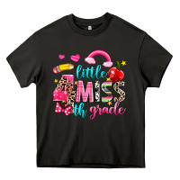 Asphalt little miss fourth grade Heavy Core Tee - NancyCooperArtShop