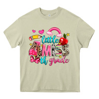 Mossy little miss fourth grade Heavy Core Tee - NancyCooperArtShop
