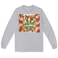 Moon Dust easter bunny with carrots Long Sleeve Tee - TumblerDesignByShophia