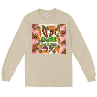 Mushroom easter bunny with carrots Long Sleeve Tee - TumblerDesignByShophia