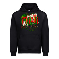 Black mini claus christmas Urban Hoodie - BarkalooDesign