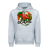 Heather Grey mini claus christmas Urban Hoodie - BarkalooDesign