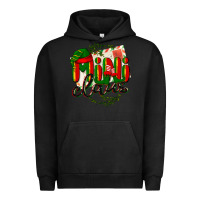 Pigment Black mini claus christmas Urban Hoodie - BarkalooDesign
