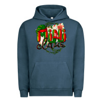 Pigment Midnight Navy mini claus christmas Urban Hoodie - BarkalooDesign
