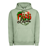 Pigment Oil Green mini claus christmas Urban Hoodie - BarkalooDesign