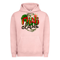 Pigment Salmon mini claus christmas Urban Hoodie - BarkalooDesign