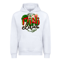 White mini claus christmas Urban Hoodie - BarkalooDesign