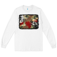 White army cowhide leopard Christmas Long Sleeve Tee - Jasminsmagicworld