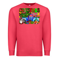 Cardinal christmas truck Premium Sweatshirt - SublimationCraftShop
