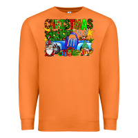 Carrot christmas truck Premium Sweatshirt - SublimationCraftShop