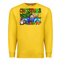 Lemon christmas truck Premium Sweatshirt - SublimationCraftShop