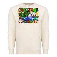Sandshell christmas truck Premium Sweatshirt - SublimationCraftShop