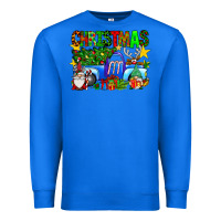 True Royal christmas truck Premium Sweatshirt - SublimationCraftShop