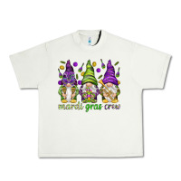 Pistachio Mardi Gras crew with gnomes Urban Heavy Tee - NancyCooperArtShop