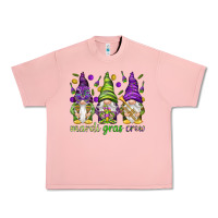 Salmon Mardi Gras crew with gnomes Urban Heavy Tee - NancyCooperArtShop