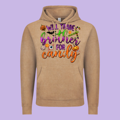 Will Trade Brother For Candy Vintage Hoodie Designed By Texasbilliewilder