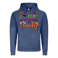 Vintage Denim Will Trade Brother for Candy Vintage Hoodie - texasbilliewilder