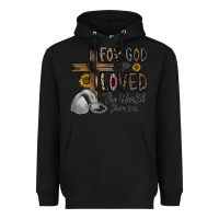 Black for god so loved the world jhon Heavyweight Hoodie - CowhideDigitalArt