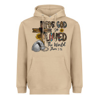 Mushroom for god so loved the world jhon Heavyweight Hoodie - CowhideDigitalArt