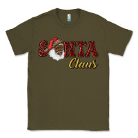 Army Green african american santa claus Classic Tee - RanaPortraitStore