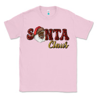 Bubblegum Pink african american santa claus Classic Tee - RanaPortraitStore