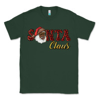 Sports Green african american santa claus Classic Tee - RanaPortraitStore