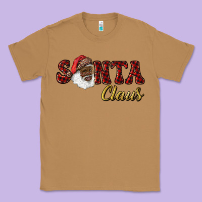 African American Santa Claus Classic Tee Designed By Ranaportraitstore