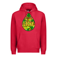 Cardinal St.patrick's teardrop earrings Premium Hoodie - FaDigitalArtStudio