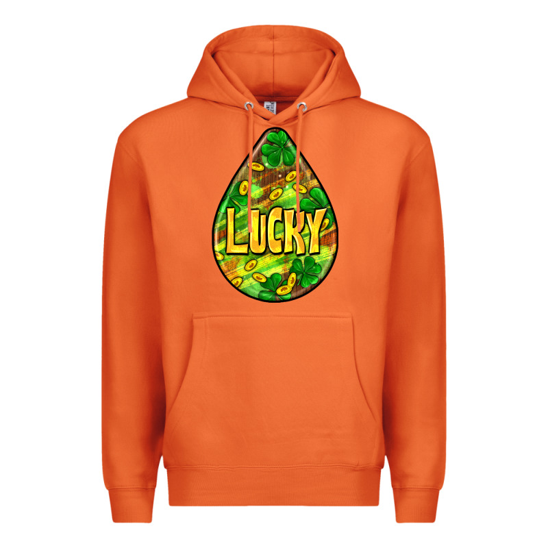 St.patrick's Teardrop Earrings Premium Hoodie by FaDigitalArtStudio | Teevron