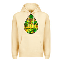 Pina Colada St.patrick's teardrop earrings Premium Hoodie - FaDigitalArtStudio