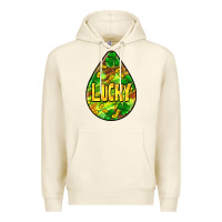 Sandshell St.patrick's teardrop earrings Premium Hoodie - FaDigitalArtStudio