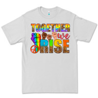 Western Lgbtq+ Together We Rise Premium Tee | Teevron