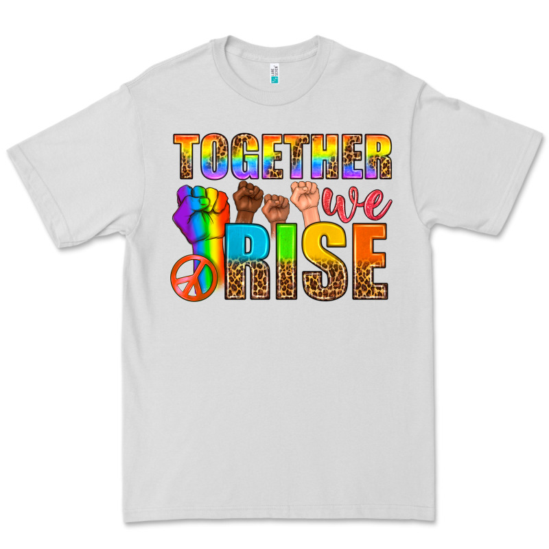 Western Lgbtq+ Together We Rise Premium Tee by BundleAndBundleShop | Teevron
