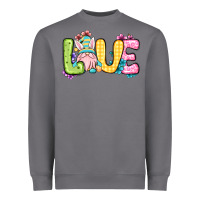 Storm Easter Day Love Easter gnome Heavyweight Sweatshirt - OliviaCreatesArt