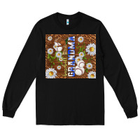 Black baseball grandma Long Sleeve Tee - TumblerDesignByShophia
