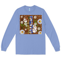 Colony Blue baseball grandma Long Sleeve Tee - TumblerDesignByShophia