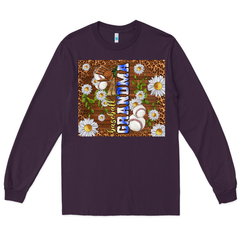 Baseball Grandma Long Sleeve Tee by TumblerDesignByShophia | Teevron