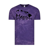 Cloud Purple maui hawaii Vintage Tee - linhVisuals