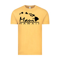 Vintage Mustard maui hawaii Vintage Tee - linhVisuals