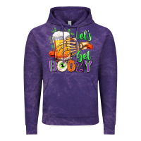 Cloud Purple Lets Get Boozy Vintage Hoodie - texasbilliewilder