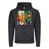 Vintage Black Lets Get Boozy Vintage Hoodie - texasbilliewilder