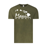 Vintage Olive maui hawaii Vintage Tee - linhVisuals