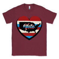 Burgundy VOTE Classic Tee - Bettercallsaul